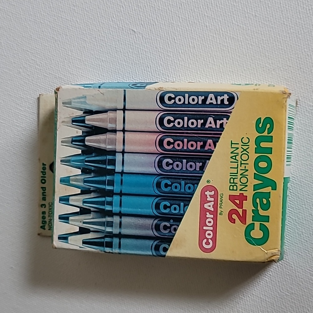 1988 Dixon brilliant non toxic crayons